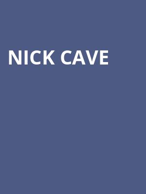 Nick Cave at Edinburgh Playhouse Theatre